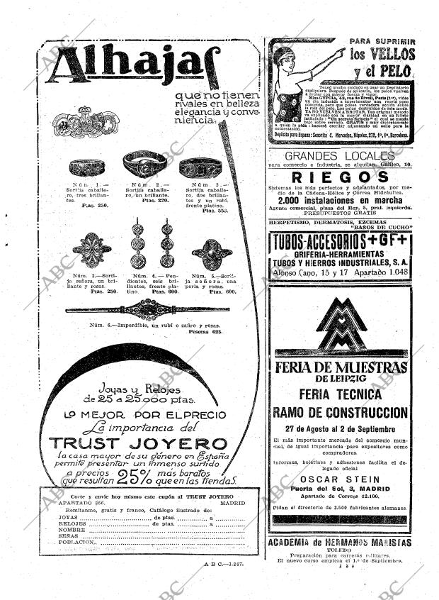 ABC MADRID 15-08-1922 página 31