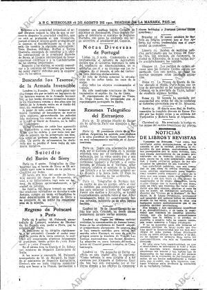 ABC MADRID 16-08-1922 página 20