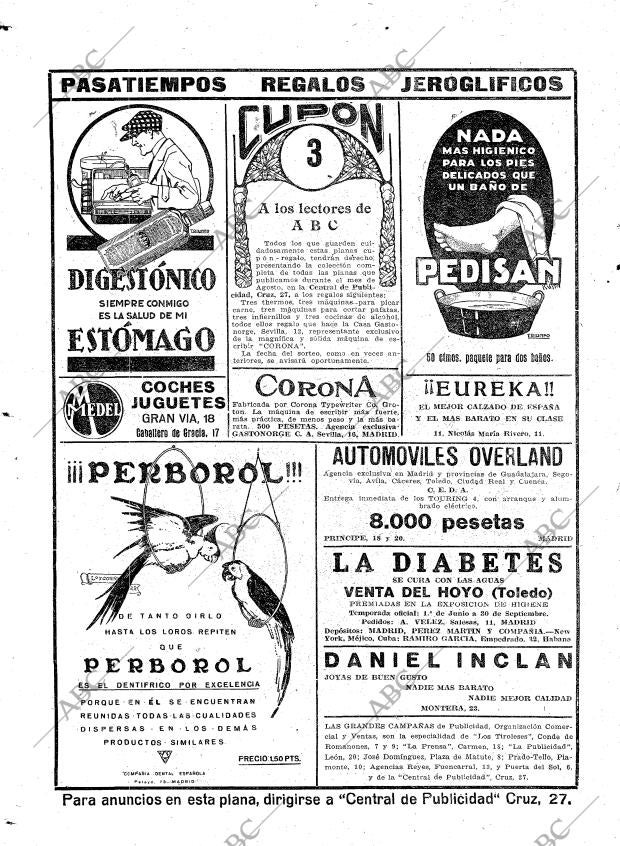 ABC MADRID 18-08-1922 página 2