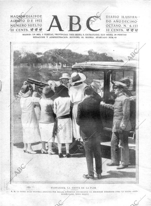 ABC MADRID 19-08-1922 página 1