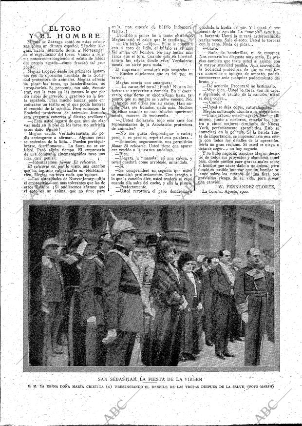 ABC MADRID 19-08-1922 página 5