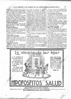 ABC MADRID 22-08-1922 página 8