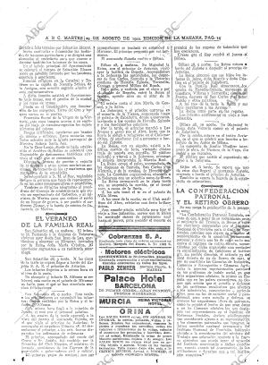 ABC MADRID 29-08-1922 página 14