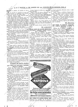 ABC MADRID 29-08-1922 página 16