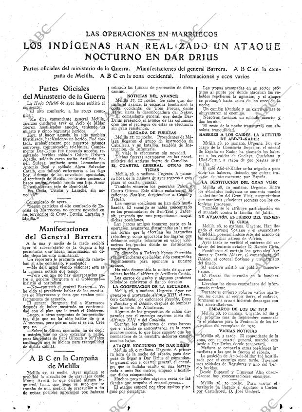 ABC MADRID 29-08-1922 página 7