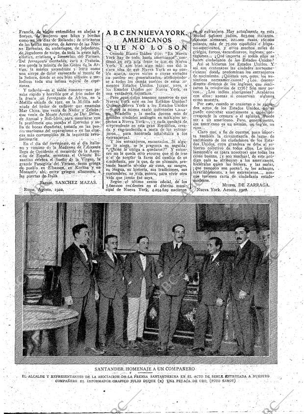 ABC MADRID 31-08-1922 página 5