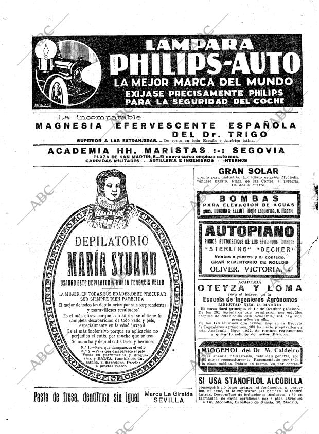 ABC MADRID 07-09-1922 página 2