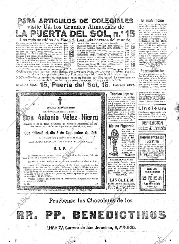 ABC MADRID 07-09-1922 página 22