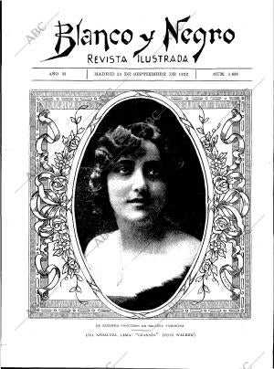 BLANCO Y NEGRO MADRID 24-09-1922 página 19