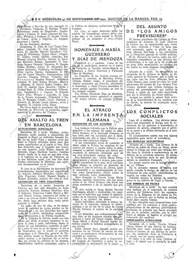 ABC MADRID 27-09-1922 página 12