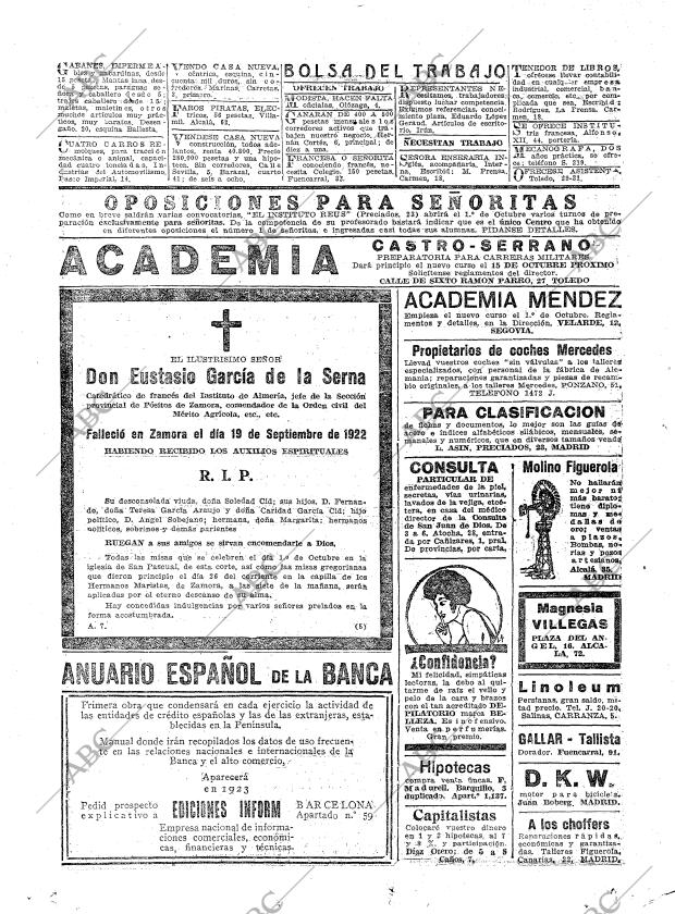 ABC MADRID 27-09-1922 página 24