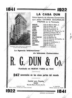 ABC MADRID 27-09-1922 página 28