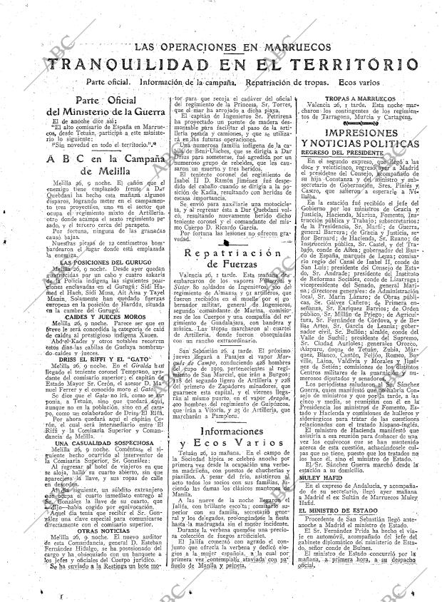 ABC MADRID 27-09-1922 página 7