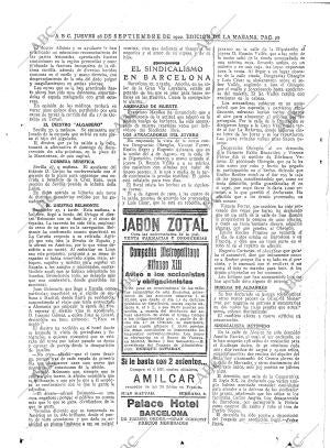 ABC MADRID 28-09-1922 página 20