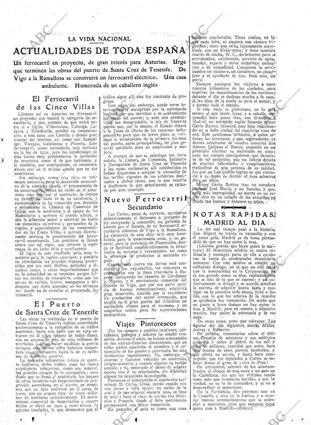 ABC MADRID 30-09-1922 página 11