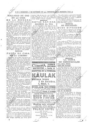 ABC MADRID 01-10-1922 página 19