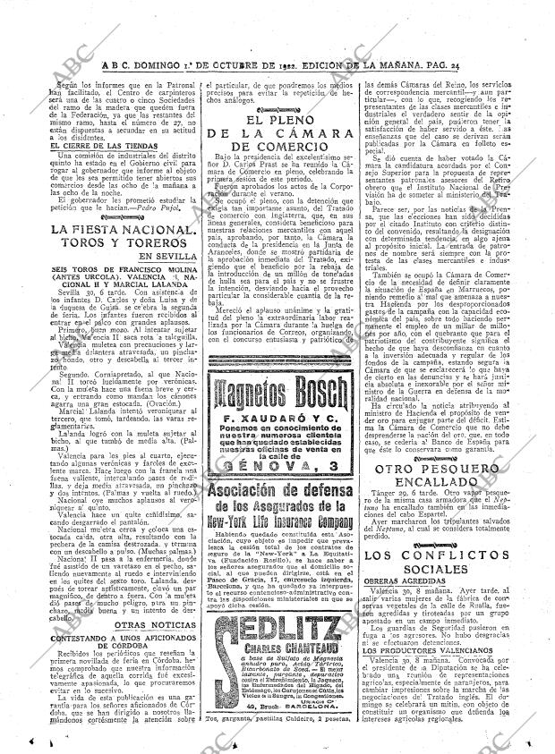 ABC MADRID 01-10-1922 página 24