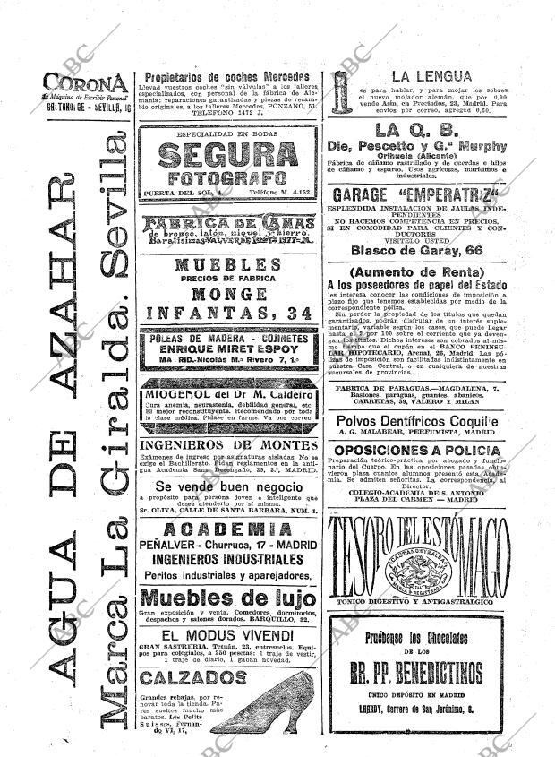 ABC MADRID 01-10-1922 página 36