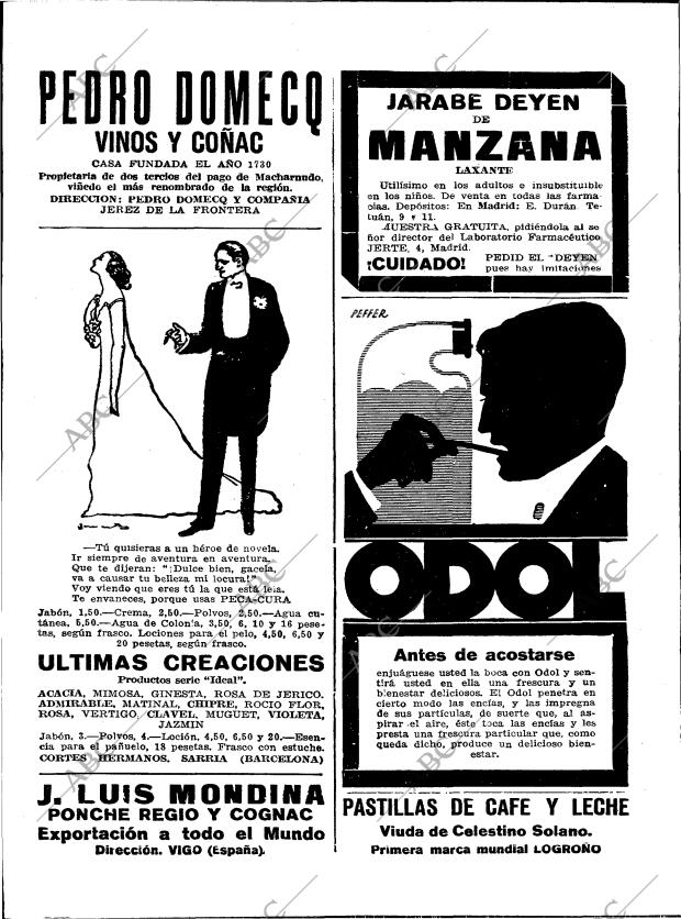 BLANCO Y NEGRO MADRID 01-10-1922 página 4