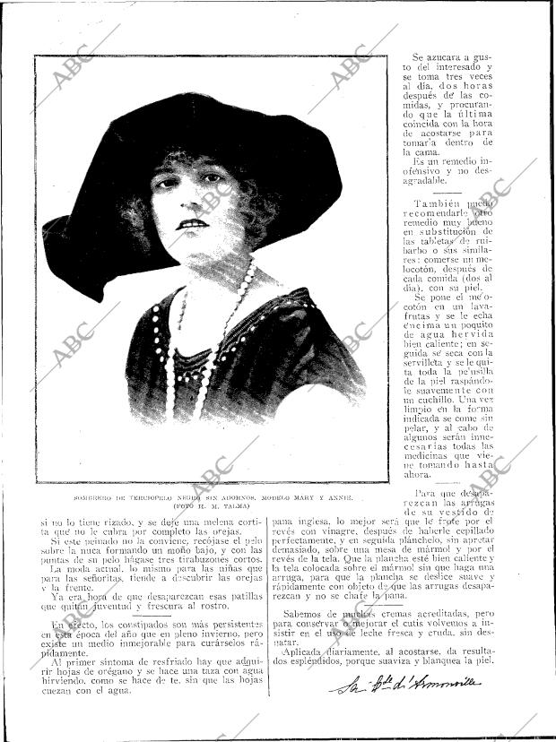 BLANCO Y NEGRO MADRID 01-10-1922 página 42