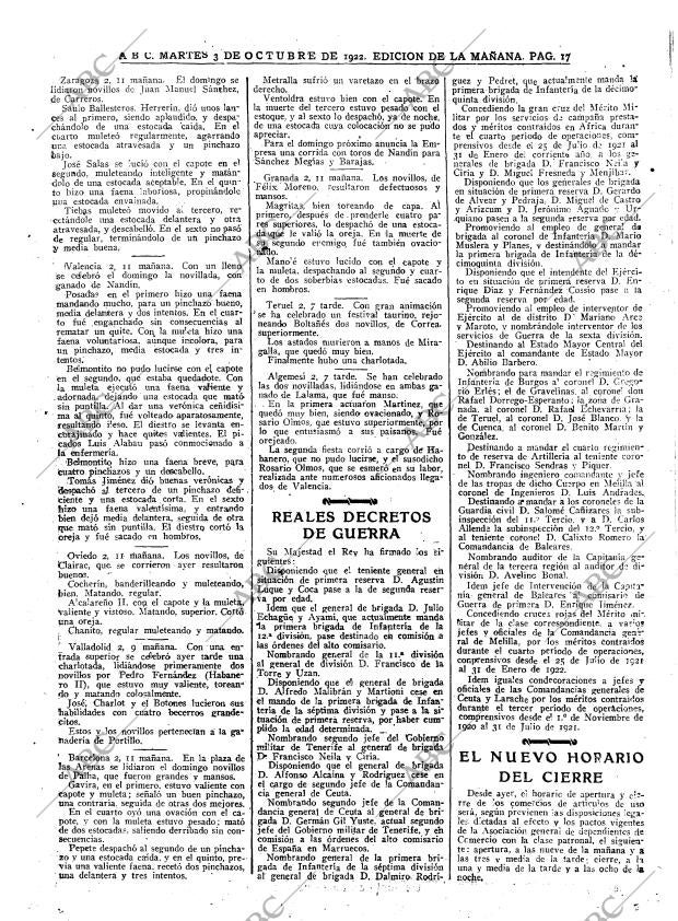 ABC MADRID 03-10-1922 página 17