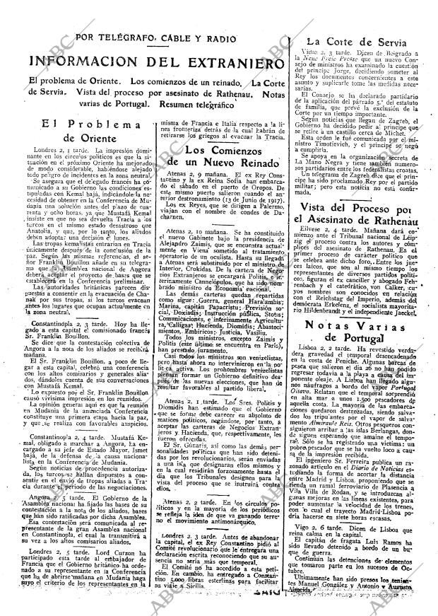 ABC MADRID 03-10-1922 página 19