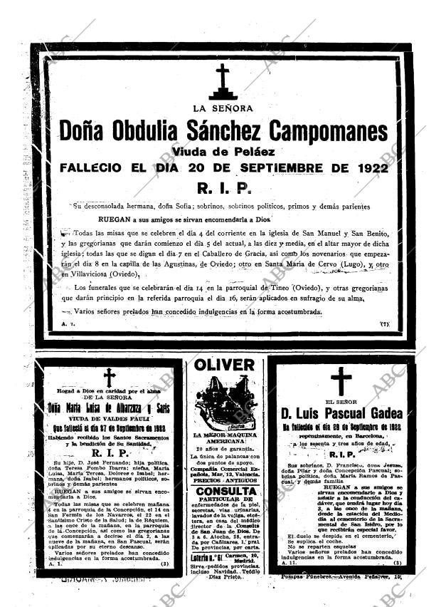 ABC MADRID 03-10-1922 página 29