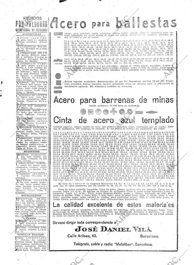 ABC MADRID 04-10-1922 página 21