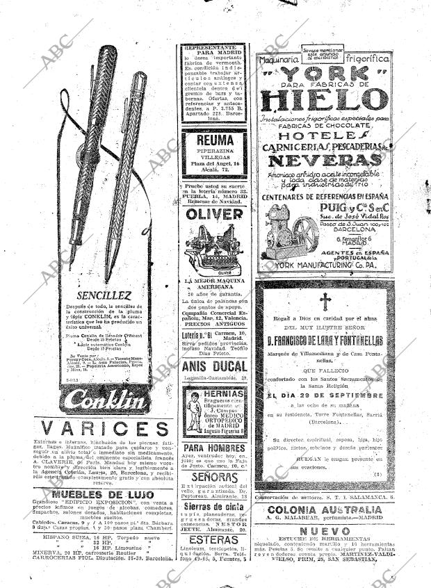 ABC MADRID 04-10-1922 página 22