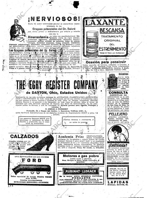 ABC MADRID 04-10-1922 página 23