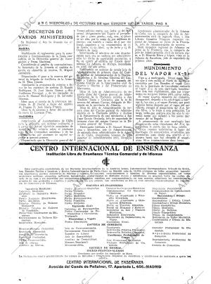 ABC MADRID 04-10-1922 página 8