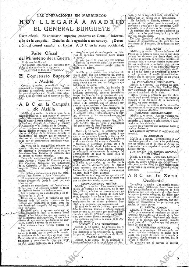 ABC MADRID 05-10-1922 página 11