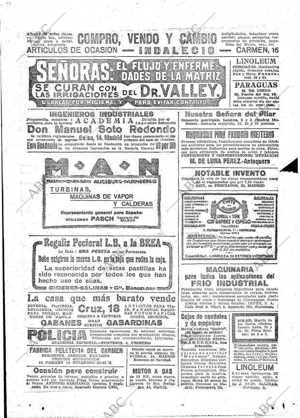 ABC MADRID 05-10-1922 página 29