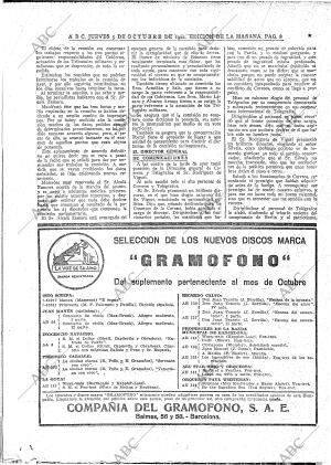 ABC MADRID 05-10-1922 página 8