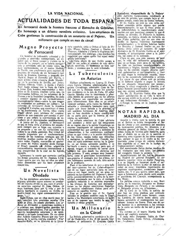 ABC MADRID 06-10-1922 página 15