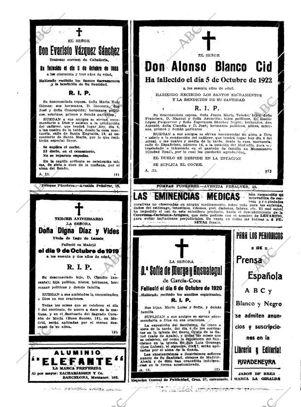 ABC MADRID 06-10-1922 página 25