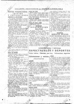 ABC MADRID 12-10-1922 página 20