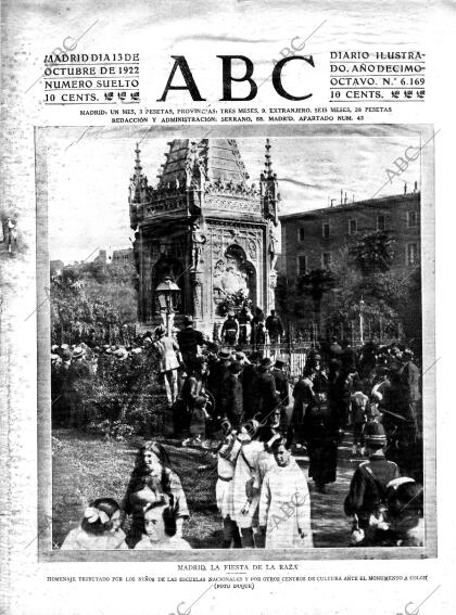 ABC MADRID 13-10-1922