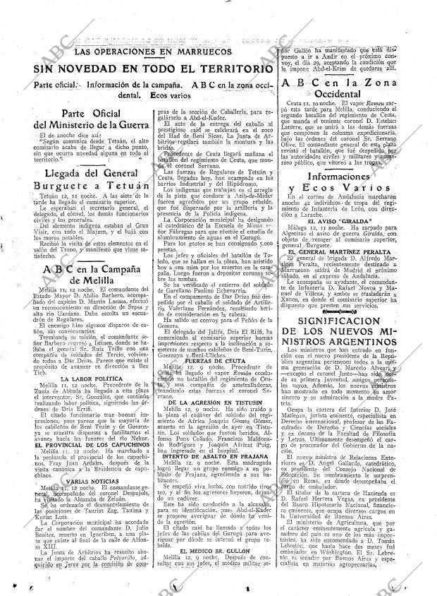 ABC MADRID 13-10-1922 página 13