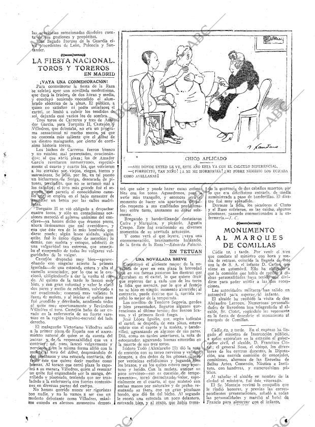 ABC MADRID 13-10-1922 página 19