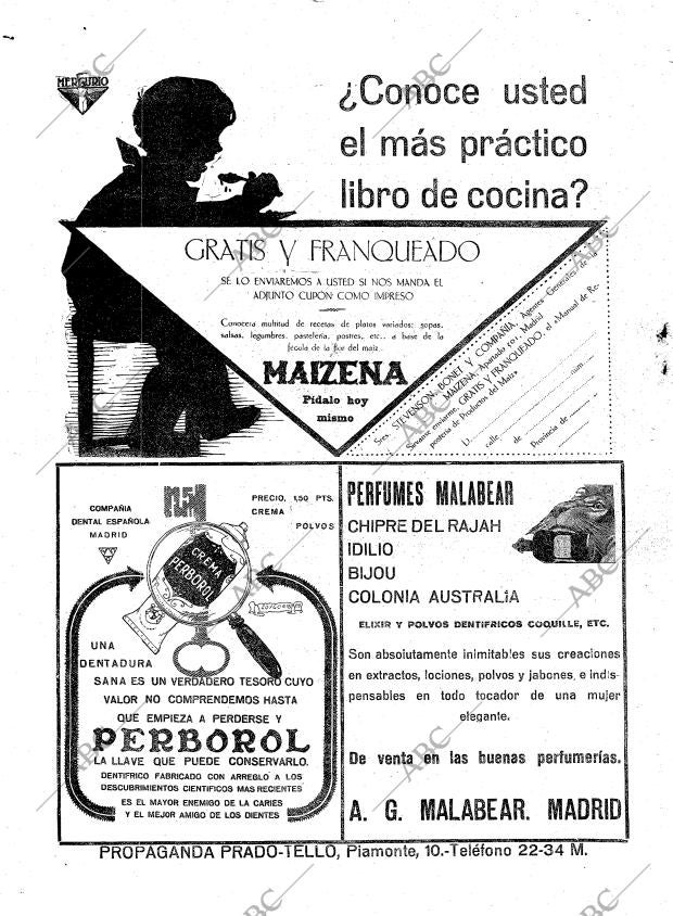 ABC MADRID 13-10-1922 página 2