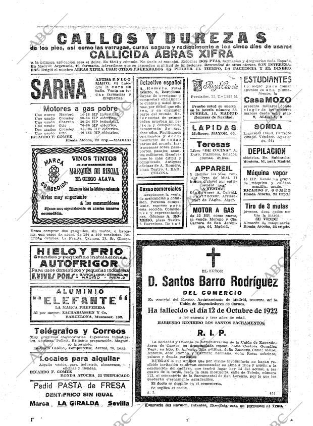 ABC MADRID 13-10-1922 página 28