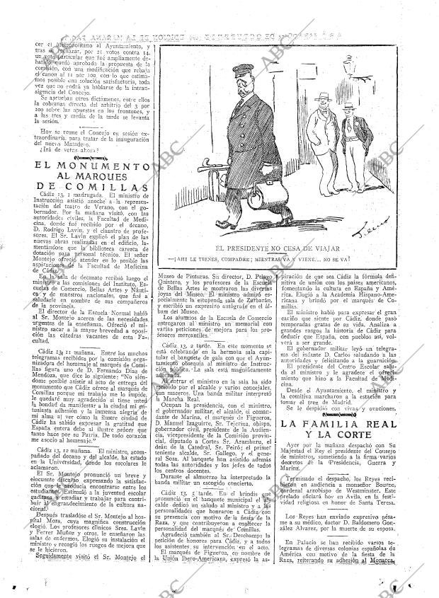 ABC MADRID 14-10-1922 página 13