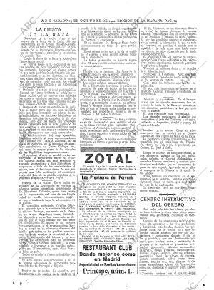 ABC MADRID 14-10-1922 página 14
