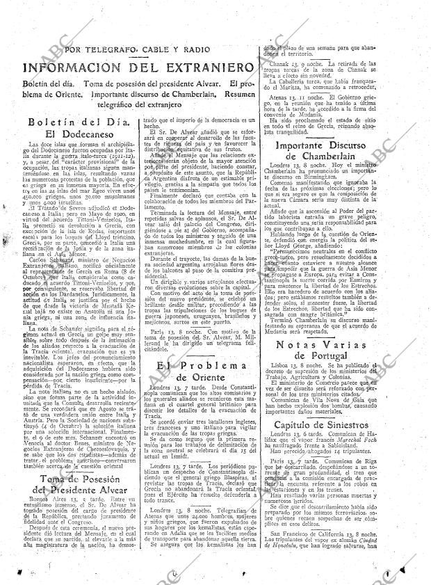 ABC MADRID 14-10-1922 página 17