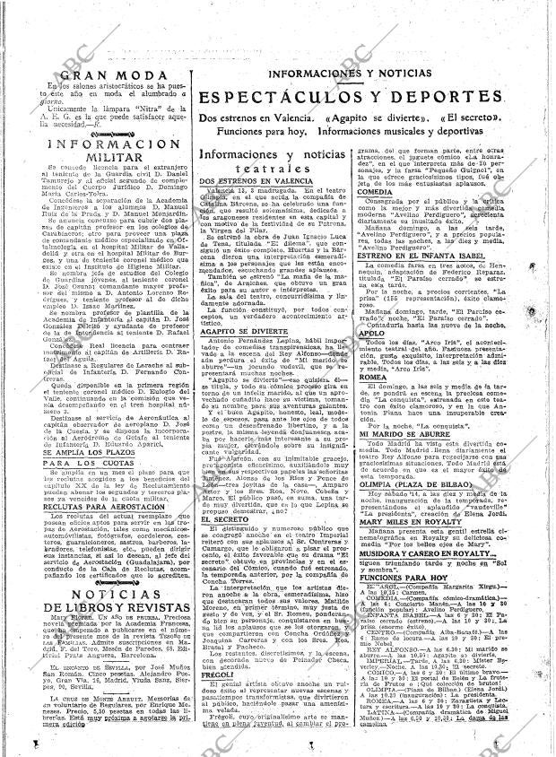 ABC MADRID 14-10-1922 página 22