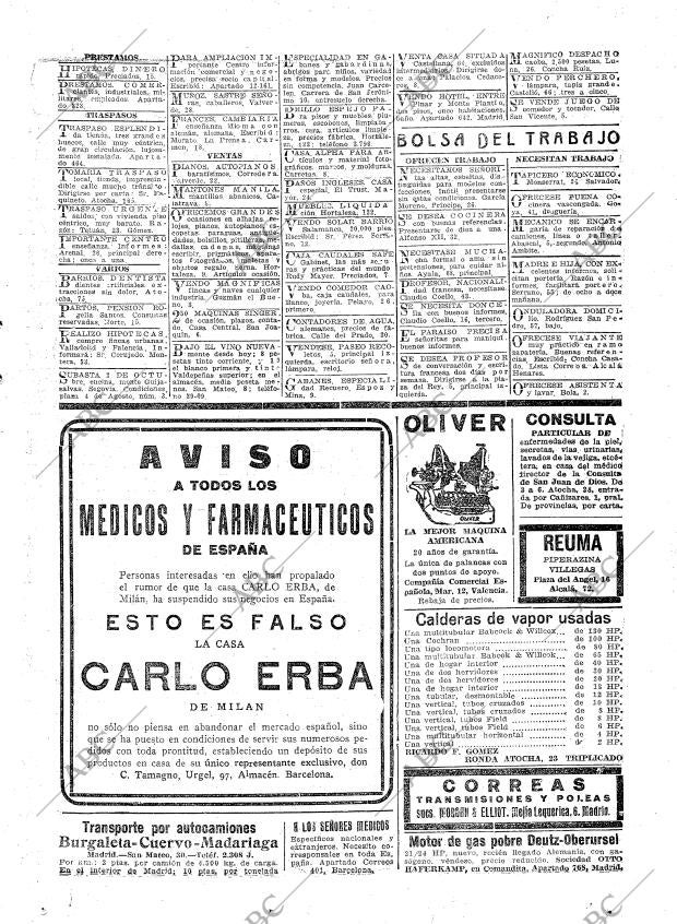 ABC MADRID 14-10-1922 página 25