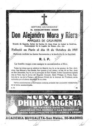 ABC MADRID 14-10-1922 página 27