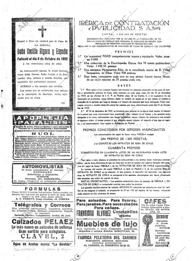 ABC MADRID 14-10-1922 página 29