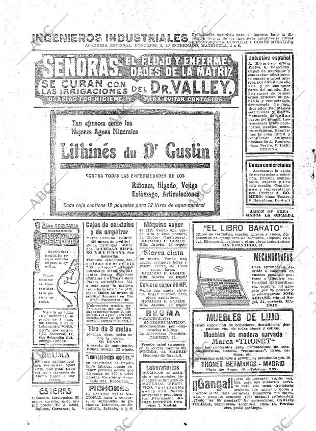 ABC MADRID 14-10-1922 página 30